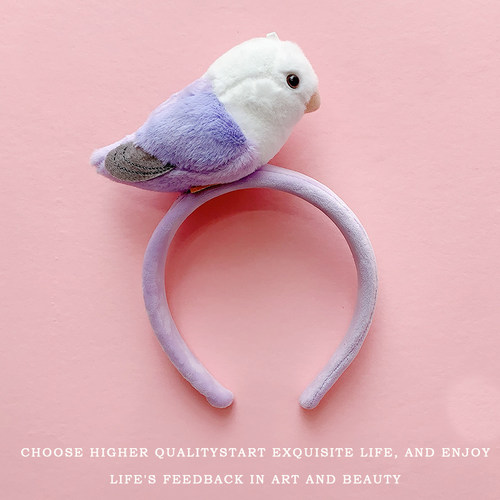创意可爱小鸟发箍卡通鹦鹉头箍