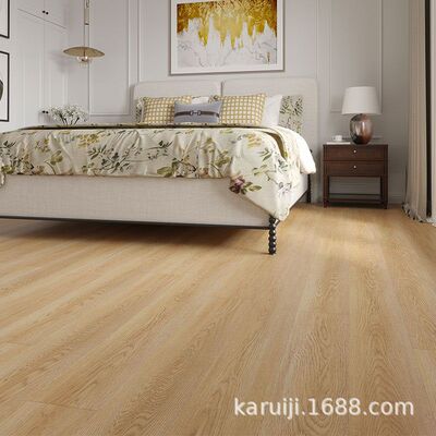 SPC石塑地板8908加厚耐磨8MM锁扣仿木纹含地砖静音垫商场防水