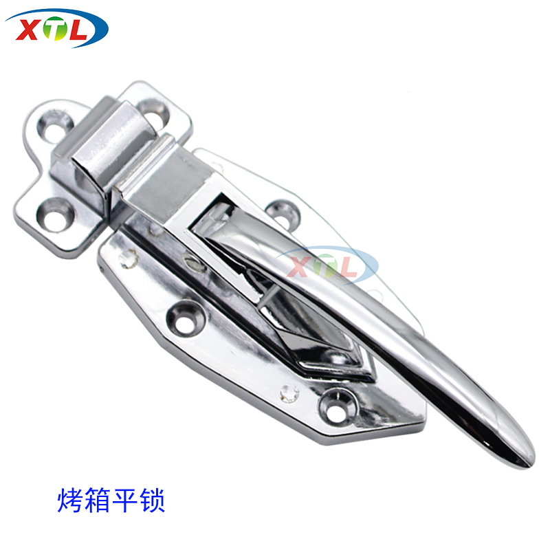 锌合金平面锁工业烤箱把手图片