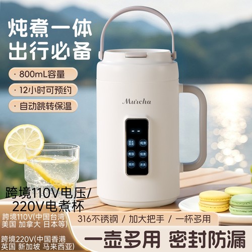 跨境110V电压/220V电煮杯炖煮锅