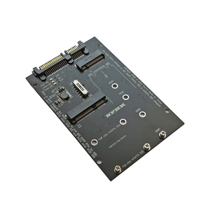M.2 mSATA SSD转2.5“寸SATA3 to m2 NGFF+MSATA SSD转接卡转换板