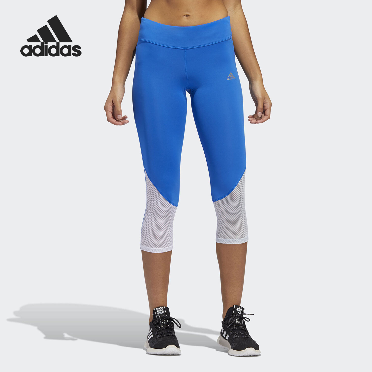 Adidas/阿迪达斯正品新款女子时尚休闲运动紧身裤FK1588