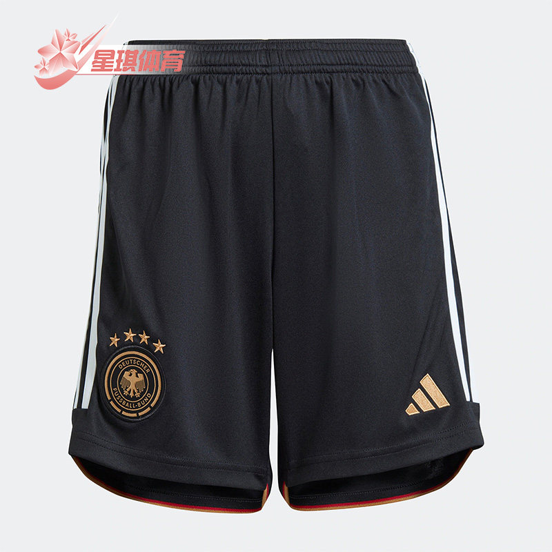 Adidas/阿迪达斯正品德国队主场足球新款大童运动透气短裤 HF1465
