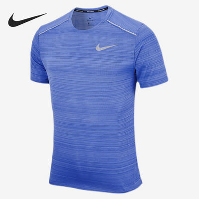 Nike/耐克正品夏新款跑步训练健身运动男子短袖T恤CU0327-402