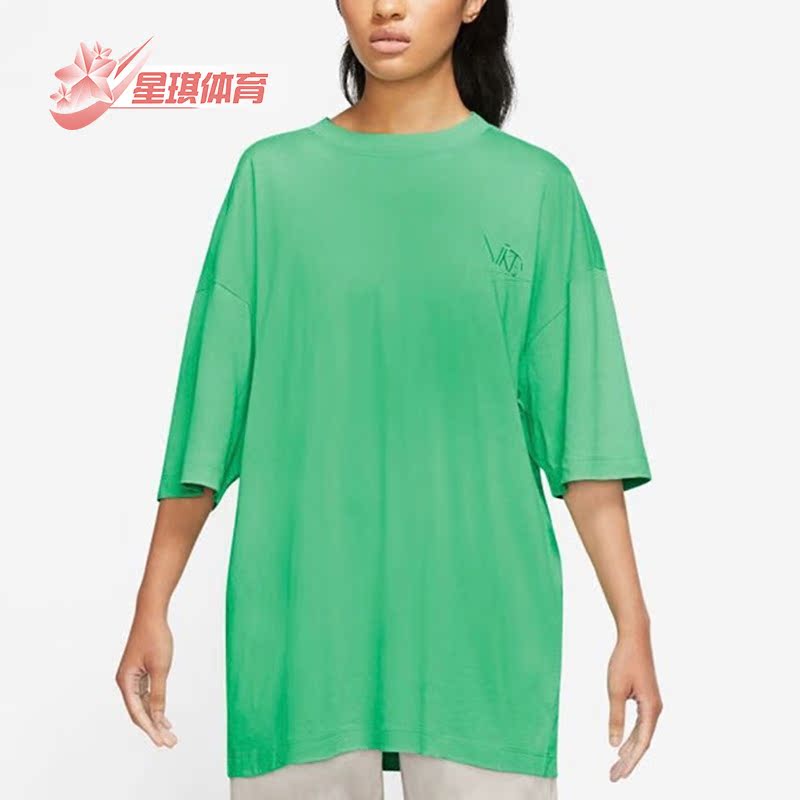 耐克新款女子运动圆领透气短袖