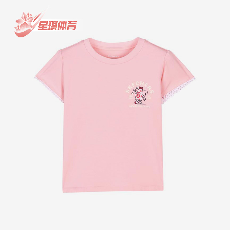 斯凯奇正品小童运动短袖T恤