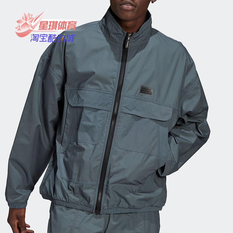 阿迪达斯三叶草春季男子运动夹克