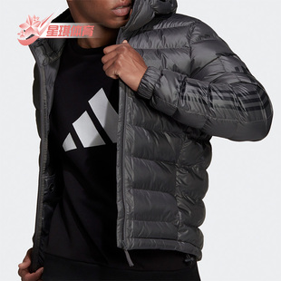 Adidas 休闲男子时尚 保暖运动防风棉服 GV5330 阿迪达斯正品