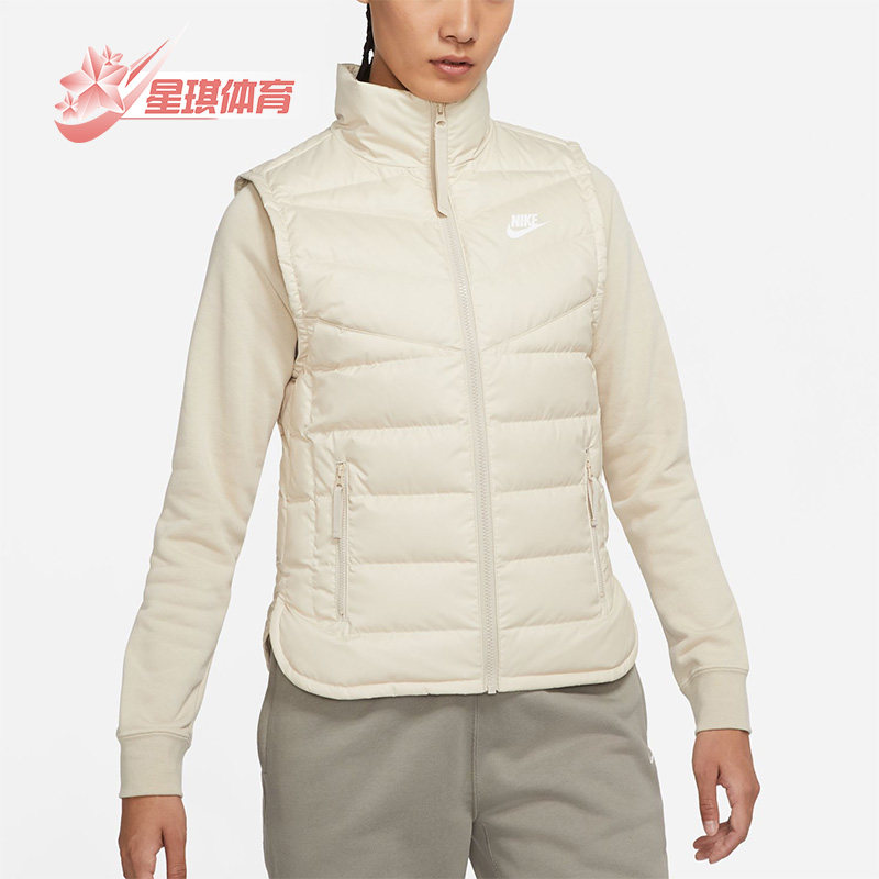 耐克女子休闲羽绒马甲