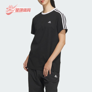 T恤JI6977 Adidas 女士运动休闲短袖 阿迪达斯正品