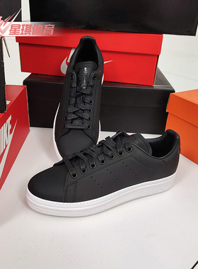 Adidas/阿迪达斯正品Stan Smith男女低帮黑色休闲板鞋 B28152