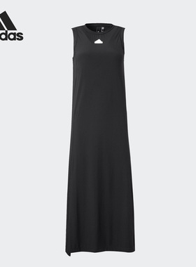 Adidas/阿迪达斯正品W CT DRESS女子运动圆领连衣裙IT4350