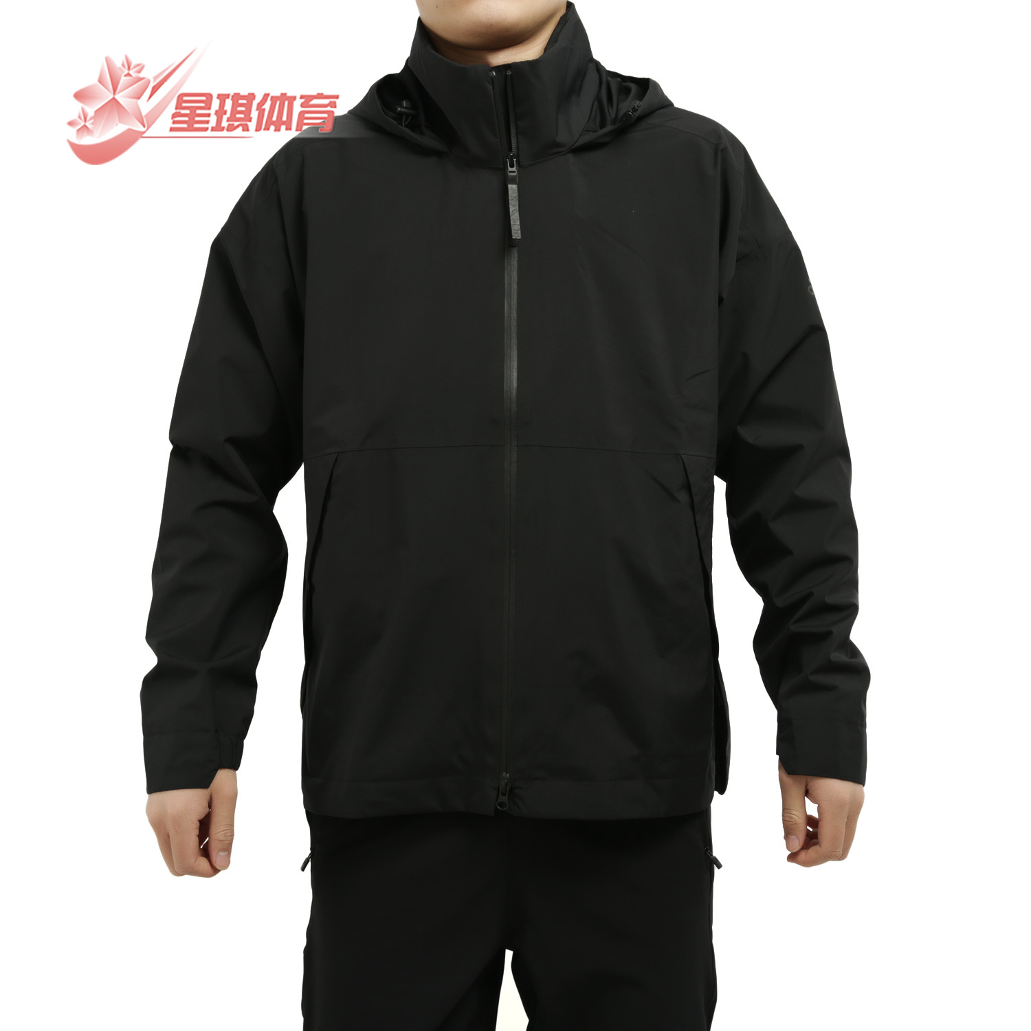 Adidas/阿迪达斯正品休闲裤男子休闲运动连帽夹克外套FI0569-封面