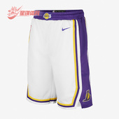 Nike 100 DZ4175 耐克正品 洛杉矶湖人队LAKERS大童夏运动篮球短裤