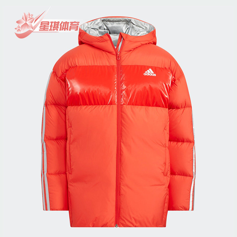 阿迪达斯儿童运动连帽羽绒服