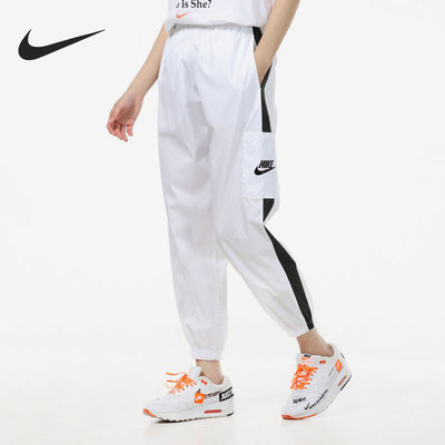 耐克女子梭织运动休闲长裤