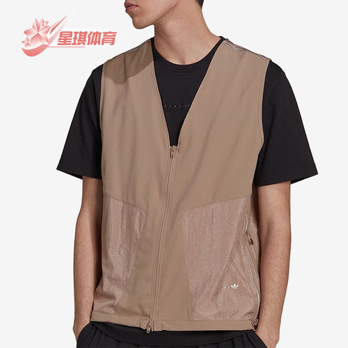 阿迪达斯三叶草男子运动马甲