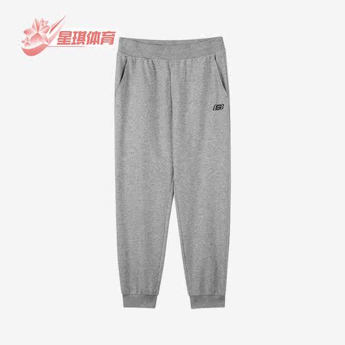 斯凯奇运动长裤男子针织透气