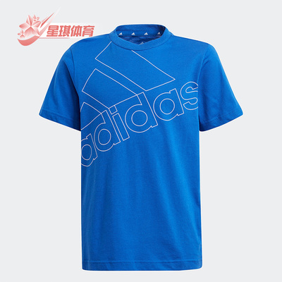 Adidas/阿迪达斯大童圆领短袖T恤
