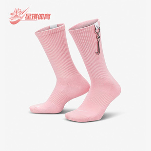 DX5995 Nike 男女运动透气休闲中筒袜一双装 新款 690 耐克正品