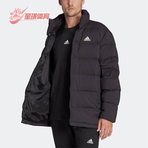 阿迪达斯正品男子羽绒服