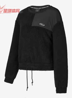 Skechers/斯凯奇正品新款女子运动休闲针织套头圆领卫衣P421W010