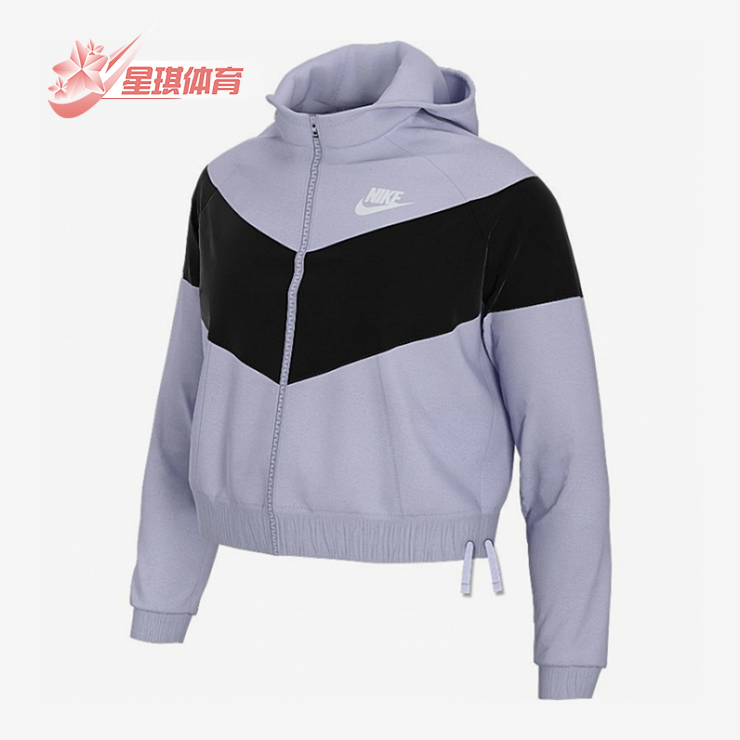 Nike/耐克正品男女大童春季新款防风连帽运动休闲茄克外套CV9659