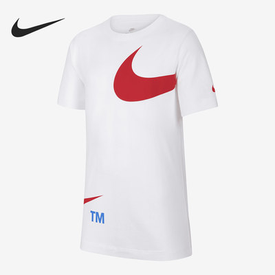 Nike/耐克正品 Sportswea 夏季新款大童短袖T恤 DJ6616-100