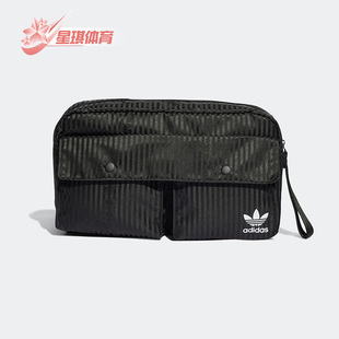 男女通用收纳包腰包 Adidas 时尚 三叶草新款 HD7021 阿迪达斯正品