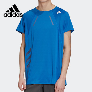 阿迪达斯男子正品 FK0739 亚洲码 运动T恤清仓特价
