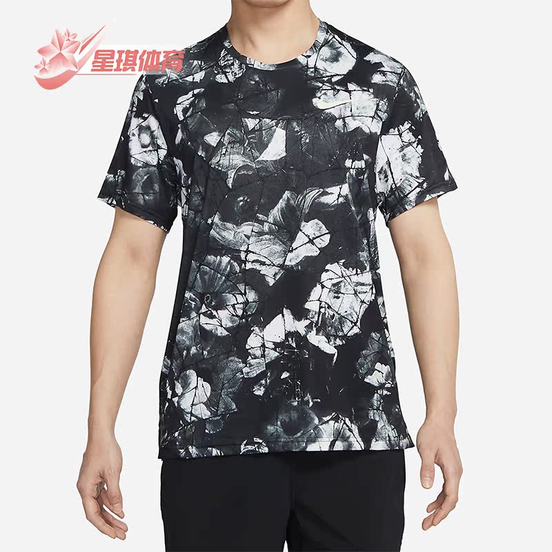 耐克短袖男子印花运动T恤