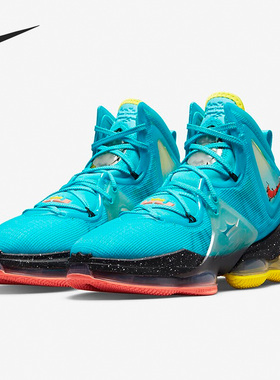 Nike/耐克正品LeBron 19男子运动缓震透气耐磨篮球鞋 DC9338-400