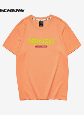 Skechers/斯凯奇正品女子夏季新款透气短袖运动T恤 L221U061