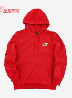 Skechers/斯凯奇正品新款男女休闲连帽套头卫衣FL321U173-001W