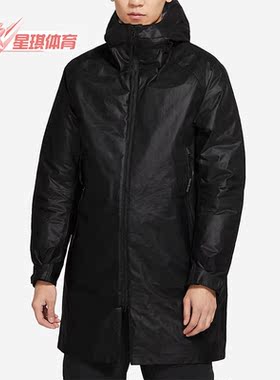 Nike/耐克正品新款男子运动保暖中长款梭织外套CZ9297-010