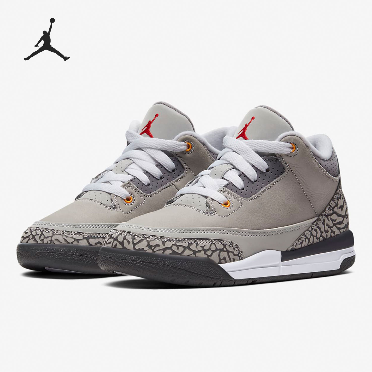 Nike/耐克正品新款Air Jordan 3 AJ3爆裂纹大童篮球鞋 429487