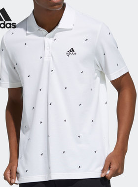 Adidas/阿迪达斯正品夏新款男子运动休闲短袖T恤POLO衫GP0998