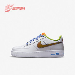 FORCE AIR LOW休闲大童GS耐磨运动鞋 100 Nike DQ7767 耐克正品