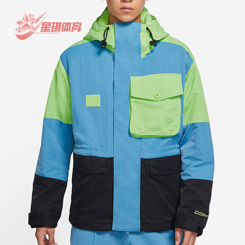 耐克正品男子运动保暖棉服
