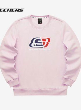 Skechers/斯凯奇正品PULLOVER 男女针织套头卫衣 L321U174