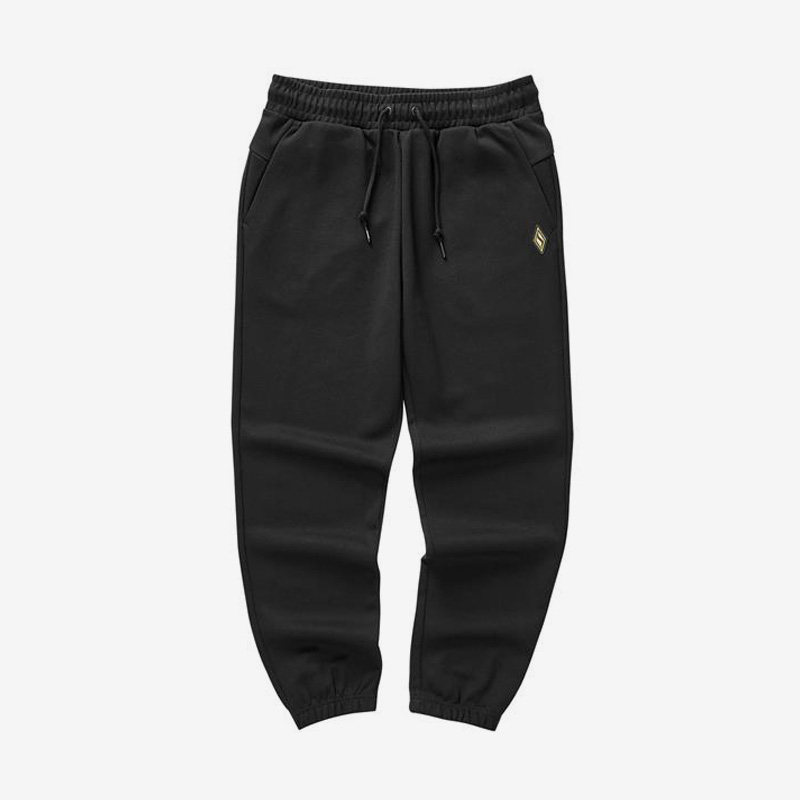 斯凯奇男子训练休闲针织束脚长裤