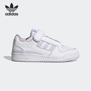 女子休闲运动低帮板鞋 Adidas 三叶草新款 阿迪达斯正品 FY3795