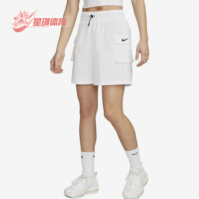 女运动休闲透气工装短裤耐克正品