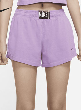Nike/耐克正品 SPORTSWEAR 高腰运动健身休闲女子短裤 CZ9858-597
