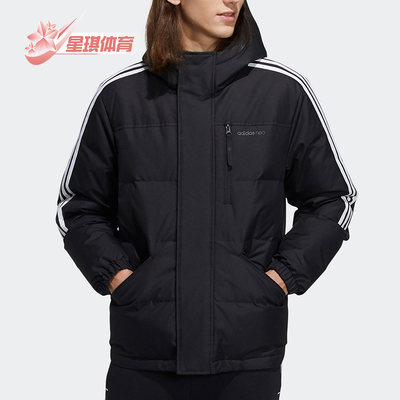 阿迪达斯男子保暖运动羽绒服