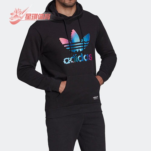 阿迪达斯三叶草男子运动连帽卫衣