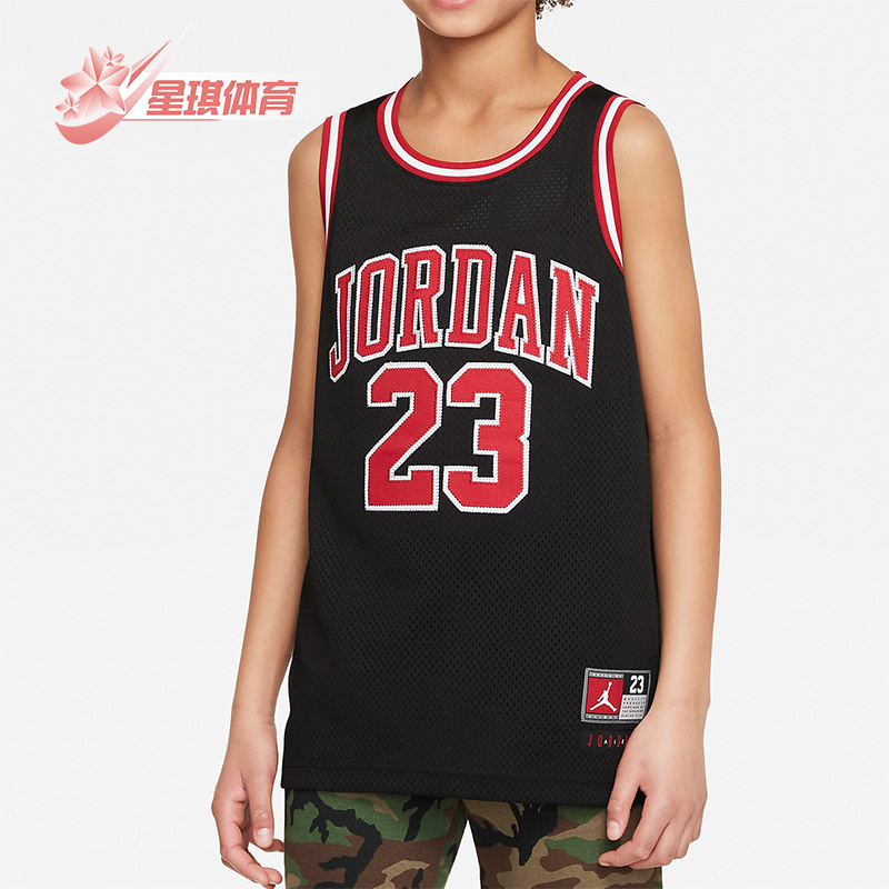 Nike/耐克正品Jordan 夏季新款大童无袖背心篮球服DO1968-010