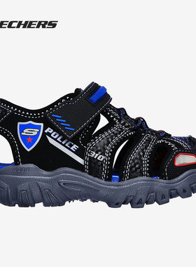 Skechers/斯凯奇正品夏季新款小童轻便舒适凉鞋 400073N