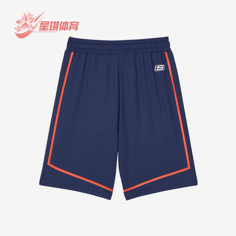 斯凯奇正品大童运动短裤