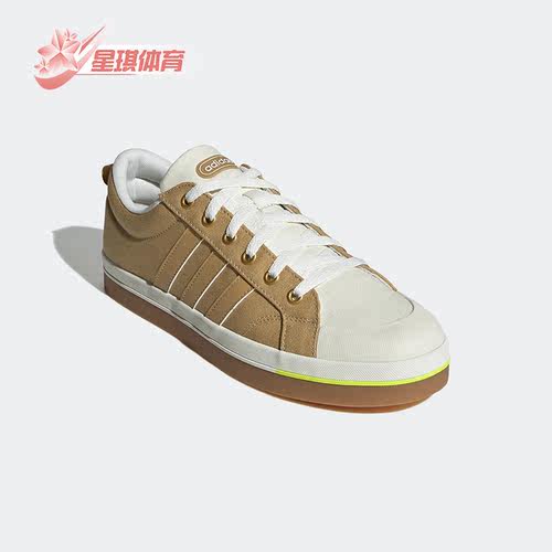 阿迪达斯男女同款运动低帮板鞋
